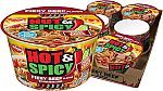 6-pack Nissin Hot & Spicy Ramen Noodle Soup, Fiery Beef, 3.28 Ounce $4.80