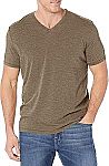 Lucky Brand Mens Venice Burnout Vee Neck Tee $7