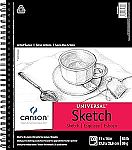 Canson 11” x 14” Sketch Pad, Side Wire Bound $10