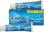 Crest Pro-Health Clean Mint Toothpaste (4.3oz) Twin Pack $4