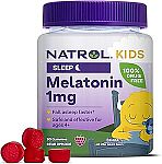 90 Count Natrol Kids Melatonin 1mg, Supplement Sleep Gummies $8