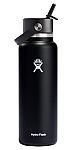 40-Oz Hydro Flask Wide Mouth Stainless Steel Water Bottle $30.97