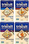 4-Ct Triscuit Whole Grain Wheat Crackers Variety Pack $10