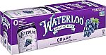 12-pack Waterloo Sparkling Water 12 fl oz (Various flavors) $4.60