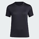 Adidas women's playmaker short sleeve tee (Red or Black) $6