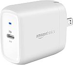 Amazon Basics 20W One-Port USB-C Wall Charger $7.81