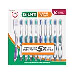 10-pack Toothbrush (GUM Summit) $6.97