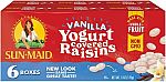 6-pack Sun-Maid Vanilla Yogurt Coated Raisins 1 oz $2.37