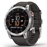 Garmin epix 2nd Generation, 47mm Slate Steel Smartwatch $349