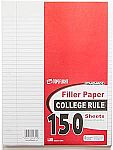 150-Sheet Top Flight Filler Paper $0.85