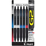 5 Count Pilot G2 Metal Gradation Collection Premium Gel Ink Pen $5.95 + $1.25 credit