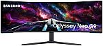 SAMSUNG 57" Odyssey Neo G9 Dual 4K 1000R Curved Gaming Monitor LS57CG952NNXZA $1482.23