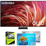 Samsung QN77S85DA 77" OLED 4K Smart TV (2024) w/ 4 Year Warranty + $340 Gift Card Bundle $1998