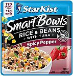 12-Count 4.5-Oz StarKist Tuna, Rice & Beans Smart Bowls (Spicy Pepper) $11.29