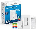 Lutron Caseta Smart Lighting Diva Smart Dimmer Switch Kit (DVRF-PKG1D-WH) $64