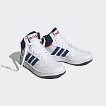 adidas kids Hoops Mid Shoes $17 + Free Shipping