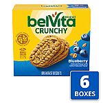 30-Pack 1.76-Oz belVita Breakfast Biscuits (Blueberry) $12.94