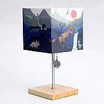 Jurassic Park Desk Table Lamp + LED Light Bulb $15.99