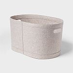 Brightroom Felt Laundry Basket, 1.5bu Capacity $7.50