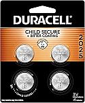 4-pack Duracell CR2025 3V Lithium Battery $4.74