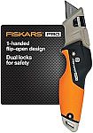 Fiskars Pro Retractable Folding Utility Knife $11