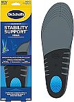 Dr. Scholl's Stability Support Insoles (Mens 8-14) $7.27