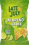 Late July Snacks Tortilla Chips, 7.8 OZ Bag $2.74