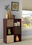 ClosetMaid Cubeicals 6 Cube Storage Shelf Organizer Bookshelf $24