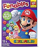 10-pack Funables Fruit Snacks 0.8 Ounce Pouches $1.62