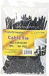 100-Piece 4" Monoprice Nylon Cable Ties $1