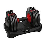 FitRx SmartBell, 25lbs. Quick-Select 9 in 1 Adjustable Dumbbell $60