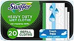 20 Count Swiffer Sweeper Heavy Duty Wet Mopping Cloths $6.50