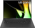 LG gram 16" WQXGA Touchscreen Laptop (Ultra 7 155H 16GB 2TB) $760