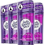 4-Pk 2.3-Oz Lady Speed Stick Deodorant for Women $5