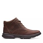 Clarks Mens Bradley Mid Leather Casual Boots Shoes $39.99 and more