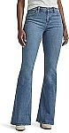 Lee Women's Legendary Mid Rise Flare Jean $16