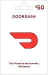 $50 DoorDash Gift Card (Physical Card) $42.50