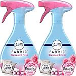 2-pack Febreze Odor-Fighting Fabric Refresher 16.9 fl oz $5