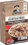 8-Ct Quaker Instant Oatmeal, Maple & Brown Sugar $2.37