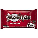 11.3-Oz Mounds Snack Size Candy Bars (Dark Chocolate & Coconut) $0.89