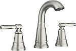 Moen Halle Spot Resist Nickel Widespread Bathroom Faucet $77