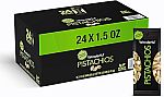 24 Packs Wonderful Pistachios In Shell, 1.5 Oz Bag $14