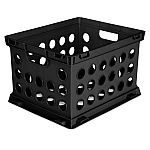 Sterilite Plastic Storage Cube / File Crate $4.97