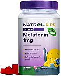 140-Count Natrol Kids Melatonin 1mg Supplement for Restful Sleep (Berry) $8.54