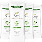 4 Count Dove Advanced Care Antiperspirant Deodorant Stick $11.88