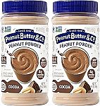 2-Pack 26.5-Oz Peanut Butter Co. Cocoa Peanut Powder $5.70