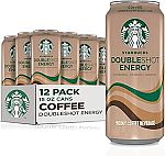 12-pack 15 fl oz Starbucks Doubleshot Energy Drink Coffee Beverage $11.60