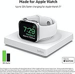 Belkin BOOSTCHARGE PRO Portable Fast Charger for Apple Watch $14