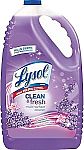 4-Pack 144-Oz Lysol Multi-Surface Cleaner (Lavender and Orchid) $21.63