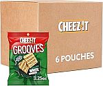 6-pack 3.25 oz Cheez-It Grooves Crunchy Cheese Crackers $4.75